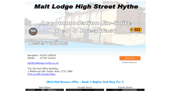 Desktop Screenshot of maltlodge-hythe.co.uk